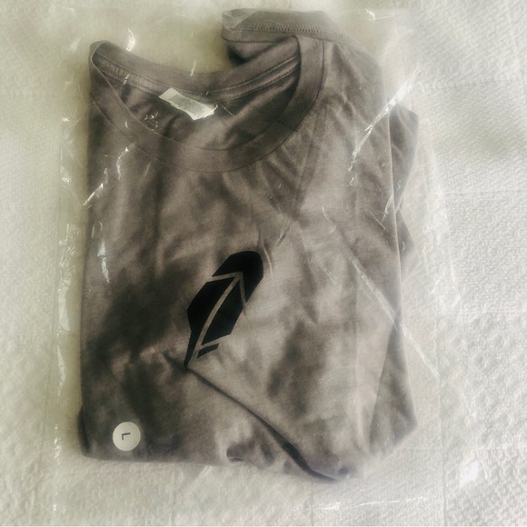 Bella Canvas Robinhood Logo Tee Grey Short Sleeve Men's Unisex size Large - Picture 13 of 13